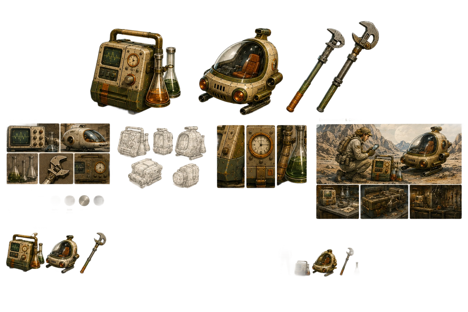 Character concept art reference