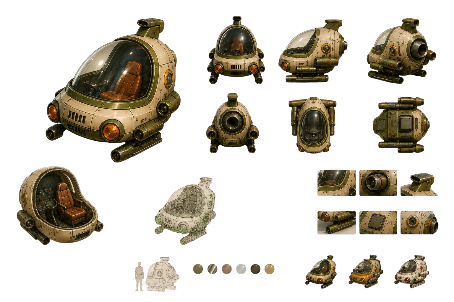 Hovercraft render reference